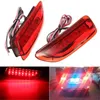 2x Reflector Rear Back Tail LED Bumper Brake Stop Running Light Fog Lights For Toyota Corolla/Lexus CT200h