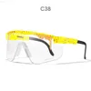 PIT الأصلي 2022 VIPER Sport Google TR90 نظارة شمسية مستقطبة للرجال/النساء في الهواء الطلق نظارات عازلة للرياح 100 ٪ UV Lens 0000