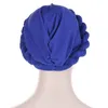 BEASIESKULL Caps Women039s Capelli per capelli Mia di maglia islamica Sciarpa Milk Silk Muslim Hijab perline Braid Wrap Turban Hat Chem8943442