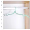 2022 Hooks Travel Portable Multi-function Folding Hanger Outdoor Clothes Drying Plastic Non-slip Clothes Hangers