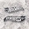 Украшение вечеринки 1pc Hot Wheels Car Sticker для автоксадона 3D Emblem Emblem