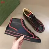 A1 2022 TENNIS 1977 Canvas Casual Boots Luxurys Designers Womens Shoe Italy Green and Red Web Stripe gummi Sole Stretch Cotton Low Top Mens Sneakers