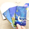 Mini Cute Ocean Series Notebook Wishing Bottle Childhood Fantasy Style Notepad Moon Star Universe Diary Portable Notebook