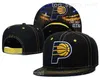 Caps en tricot basketball Sun Snapback Hat de sport ajusté Summer Ajustement Domantas Sabonis Chris Duarte Myles Turner Lettre