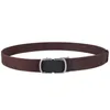 Ceintures TJ-TianJun Hommes Ceinture Sans Dents Automatique En Alliage de Zinc Boucle Ceinture En Nylon Toile Ceinture Loisirs De Plein Air Ajustement Libre CeintureCeintures