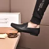 2022 Mens Dress Shoes Designer Classic Genuine Leather Party Wedding Fashion Flats Men Brand Comfortable Casual Loafers Size 38-44