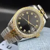 Automatische mechanische herenhorloges 41/36/31/28MM Volledig roestvrijstalen diamanten bezel Superlichtgevende waterdichte horloges Montre de luxe dropshipping dameshorloge