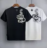 2022SS New Mens 디자이너 티셔츠 파리 패션 Tshirts 여름 패턴 티셔츠 남성 최고 품질 100%면 톱 W8