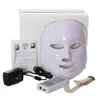 Multifunktion Färgglad PDT LED -fotonljusterapi Face Skincare Beauty Mask Anpassa återanvändbar ansikts trådlös N Beauty Facemask Shield
