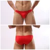 6 x Man Swimming Briefs Low Waist Swimwear Sexy Bikini Trunks Swinsuit Men's Mini Swim Surf Underwear hombre Bathing Suit 220509