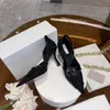 Boucle en cuir laqué pour femmes chaussures habillées diamant sandales décoratives série punk été sexy fête 8.5 cm cadre de ruban 35-40