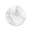 Ceramic Marble Coaster Insulation Cup Pads 6PCS Absorbent Mats With Holder Kitchen Tabletop Protection