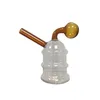 Pocket Tower Ölbrenner Bubbler Handpfeifen-Set Perkolator Diffusor Wasserpfeifen Shisha Bongs Bubbler Smart Recycle Filter Mini tragbares Rauchgerät