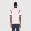 2022 designer stripe polo t-shirts serpent polos abeille floral mens High street mode cheval polo luxe T-shirt v00070