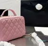 Designer- Women Fashion Box Shoulder Bag Lichee Pattern Leather Handbag Rhombus Lattice Square Zipper Wallet Messenger Bag
