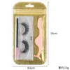 3D False Eyelashes Color Eyelash Combination Lash Curler and Brush Natural Thick Wholesale Makeup Fake Lashes