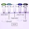 Glass Bowl Hookahs New arrival 14mm 18mm Colors Mix Bong Male Bowl Piece For Water Pipe Dab Rig