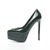 2022 Fashion Designer Dress Shoes Ladies Super High Heel Stiletto Pointed Toe Exquisite and Bekväm lädermaterial Höjd 15 cm Storlek 35-42