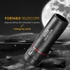 Telescópio monocular de alta definição 30x25 Mini Propertável Mini portátil Zoom 10x Escopo para caçar viagens 220726