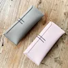 Leather Pu Folding Glasses Case Sunglasses Soft Case Storage Eyeglasses Box For Men And Women Eyewear Package New 2022