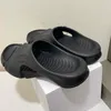 Sandals slippers and women's summer outings wear new styles the feeling of walking on the beach Casual black thick soles versatile fashion slippers