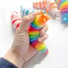 Быстрая доставка Fidget Toys Slug сформулировал гибкие 3D-слизняки.