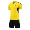 Bosnia-Hercegovina herrspårar Summer Outdoor Training Shirt Sports Short Sleeve Suit Football Fans T-Shirt Team Emblem 237i