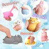 50 5pcs Kawaii Squishies Mochi Anima Squishy Toys for Kids Antistress Ball Squeeze Partys Favors снятие стресса День рождения 220531