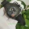 Gorące przedmioty Najwyższej jakości zegarki 42mm Survivor 26165 26165IO.00.A002CA.01 Chronograph Workin Black Guma Bands VK Ruch Kwarcowy Męskie Zegarek Męskie Zegarek