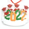 2022 Hars afstuderen Party Decoratie Kerstboom Hangende hoofden Diy Handgeschreven groeten Hangerscadeau