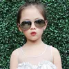 Classici occhiali da sole ragazze colorate specchio per bambini occhiali in metallo cornice per bambini viaggiare per acquisti occhiali UV400 220705