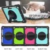 Tablet Cases Built in Screen Protector Kickstand Functions Shockproof Drop-Proof With Shoulder&Hand Strap For IPad Pro 12.9