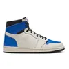 Sapatos originais 1s hiper royal high OG Basketball Men Mulheres 1 Seafoam Pólen Azul Militar Electro Orange Dark Mocha Mens Tra Jordon