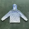 2024 Men Jacket Trapstar Irongate T Windbreaker-blue Grdient Blue Top Quality Embroidered Women Coat Sizes Xs-xl 23fw