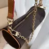 Barrel Purse Shoulder Bag Chain Crossbody Bags Women Handbag Wallet Classic Fashion Letter Printed Clucth Lady Tote Package