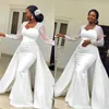 Lace Long Sleeve Meerjungfrau Brautkleider 2022 Afrikanische Plus Größe ASO EBI Sweetheart Stain Brautkleider Vestidos de Novia B051614