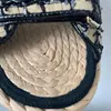 Designer dames sandalen Romeinse schoenstijl hoogwaardige dames slippers stoffen mesh casual platte hakplatform zomer strandschoenen los 35-42 met doos