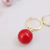 Trendy Exquisite Imitation Pearl Dangle Earrings for Women Elegant Temperament Classic Earrings Ladies Jewelry Gifts