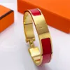 12 ملم التصميم bangle عالي الجودة رجل السوار مصمم المجوهرات 13Color ذهبية مشبك الأساور 17 سم الحجم للرجال والمرأة أزياء المجوهرات أساور