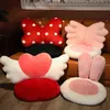 Kawaii Bow peluche cuscino imbottito sedile Cartoon coniglio divano pavimento interno casa sedia arredamento regalo per bambini J220704