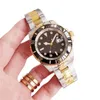 Mens Ladies Date Watch 904L Rostfritt stålarmband 41mm Automatisk mekanisk armbandsur Vattenbeständig lysande diamantklockor3605413