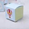 Geschenkpapier 100 Stück Luftballon-Papier-Süßigkeitsschachtel Babypartybevorzugungsbeutel Geburtstagsparty-Boxen Ehe Feiern HochzeitsbedarfGeschenk