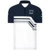 New Season F1 Team Racing Suit T-shirt Formula First Half-sleeve Clothing Series Lapel Polo Shirt LU45