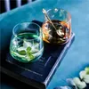 Modern blauw 13-3/4 oz Highball Glass 13 oz Rocks Ouderwetse wijnglazen whisky cocktail barweercollectie voor restauranthotel