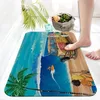 Carpets Beach Bus Bath Mat Rectangle Anti-slip Home Soft Badmat Front Door Indoor Outdoor Doormat Area RugCarpets