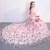 2022 New Princess Ball Gown Wedding Dresses Long Off-the-shoulder Crystals Beaded Luxury Lace Bridal Gowns Plus Size Beach vestido de novia