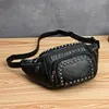 Sport&Outdoor Packs Waistpacks Waist Bag Travel Women/Men Waterproof Chest Handbag Belly Bags Female Belt Purse High quality leather Black Green 3599