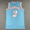 قميص كرة السلة الرجعية 2# Cade Kawhi Lamelo Cunningham Leonard Ball Lonzo نفس الرقم لفرق مختلفة Jersey