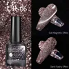 Gel per unghie NXY 7 5ml Disco riflettente Cat Magnetic Polish Auroras Iridescente Glitter Paillettes Soak Off Uv s Art Varnish 0328