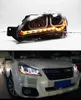 Dinamica Turn Head Light Per Subaru Legacy Auto Faro 2010-2016 Luci Diurne A LED Alto Angolo del Fascio Occhio fari di Montaggio